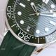 OR Factory Swiss Replica Omega Seamaster Diver 300m Green Rubber Strap Watch (5)_th.jpg